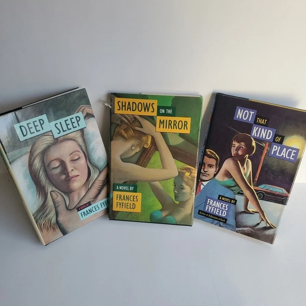 Frances Fyfield‎ 3 Book Lot Helen West Mysteries Thrillers Crime Fiction HCDJ